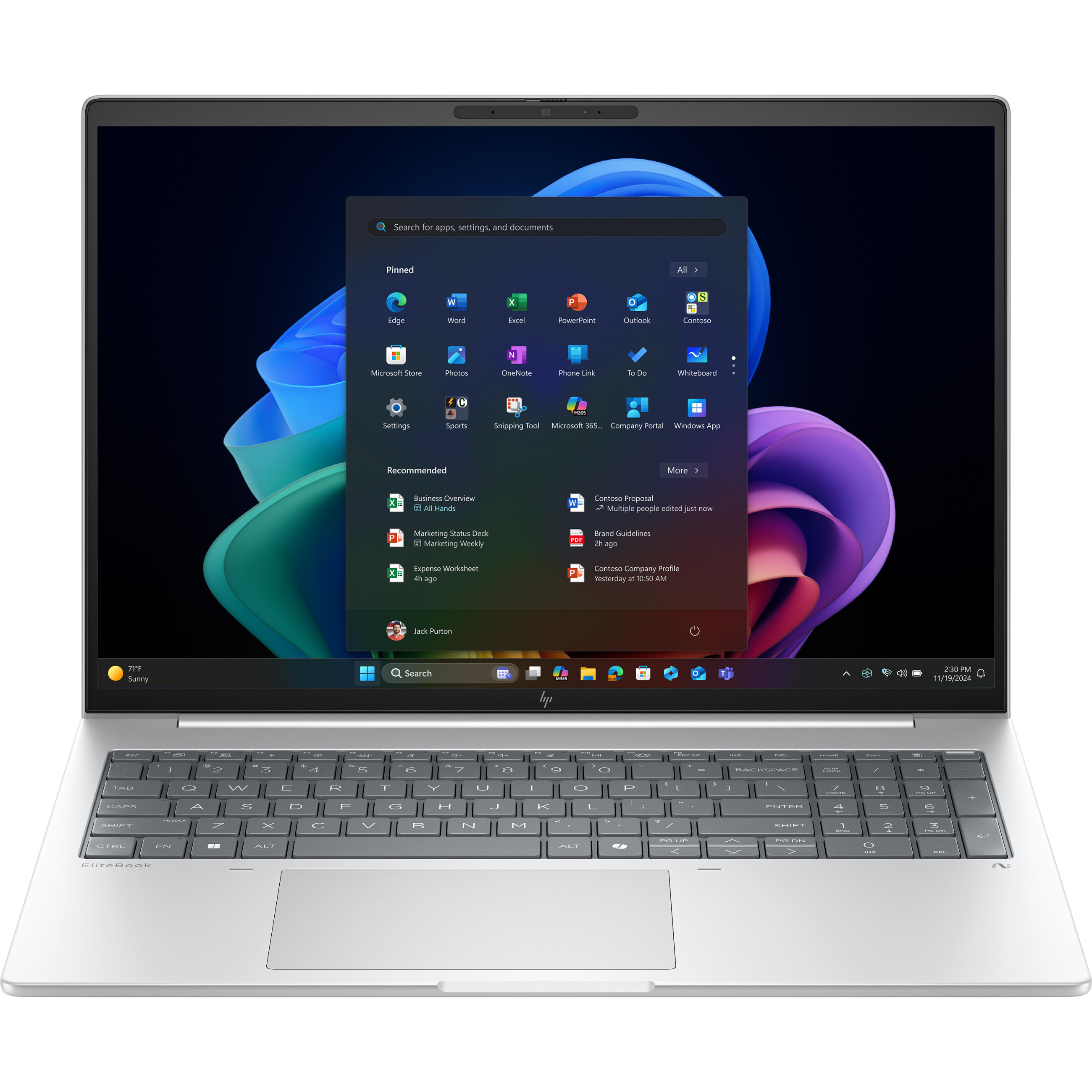 Laptop HP EliteBook 8 G1a AMD Ryzen AI 7 350 (40.64 cm, WUXGA, 64GB RAM, 1TB SSD, Windows 11 Pro, njemačka tipkovnica) – internacionalna non HR tipkovnica-0