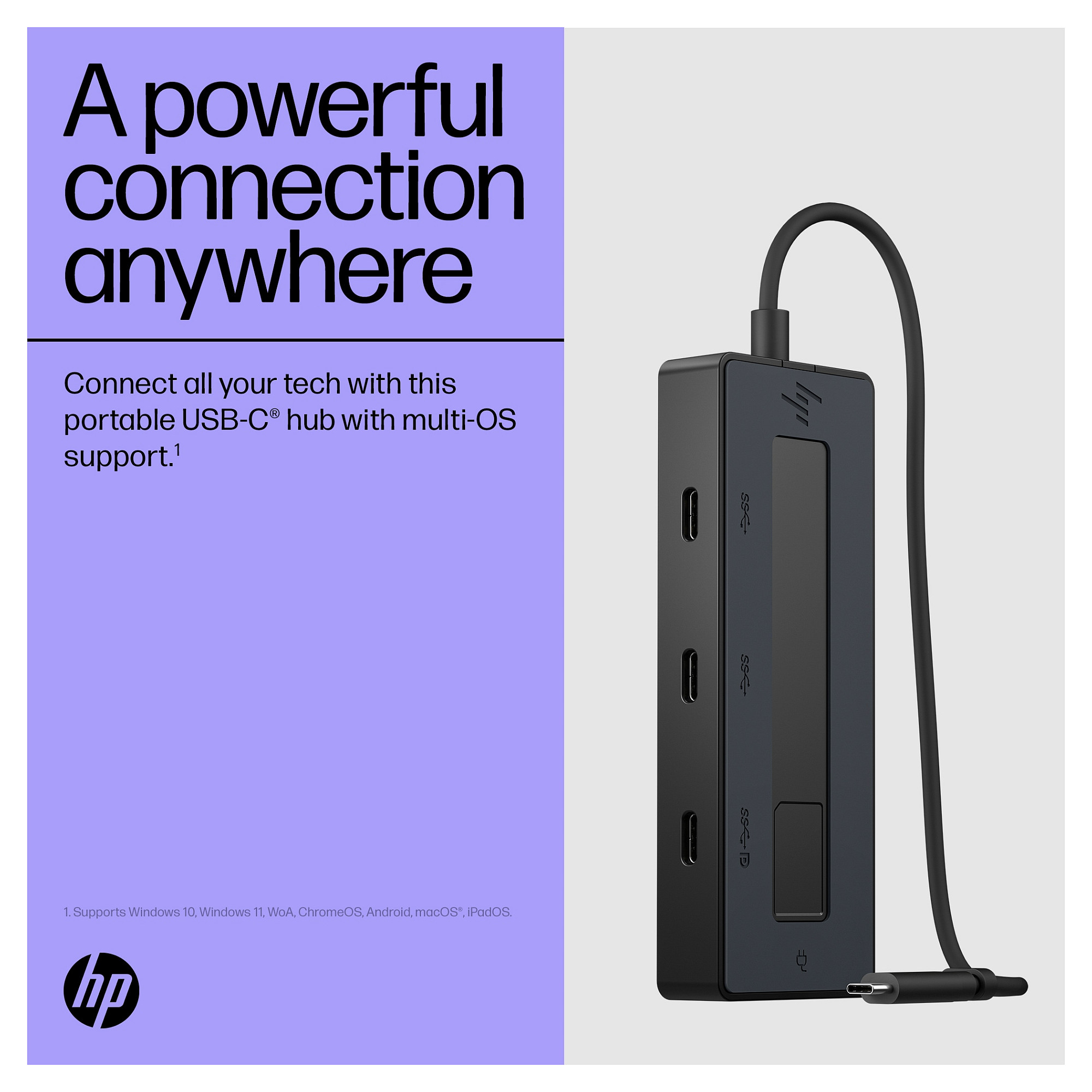 USB-C Hub HP 4K Multiport Adapter-8