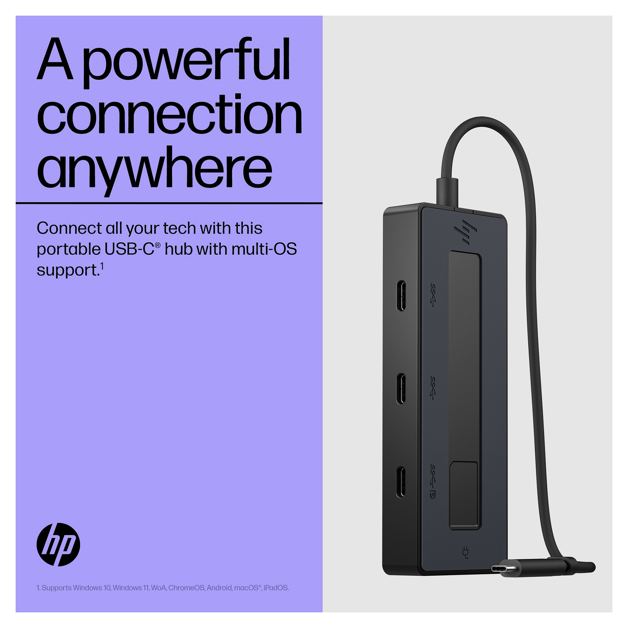 USB-C Hub HP 4K Multiport Adapter-10
