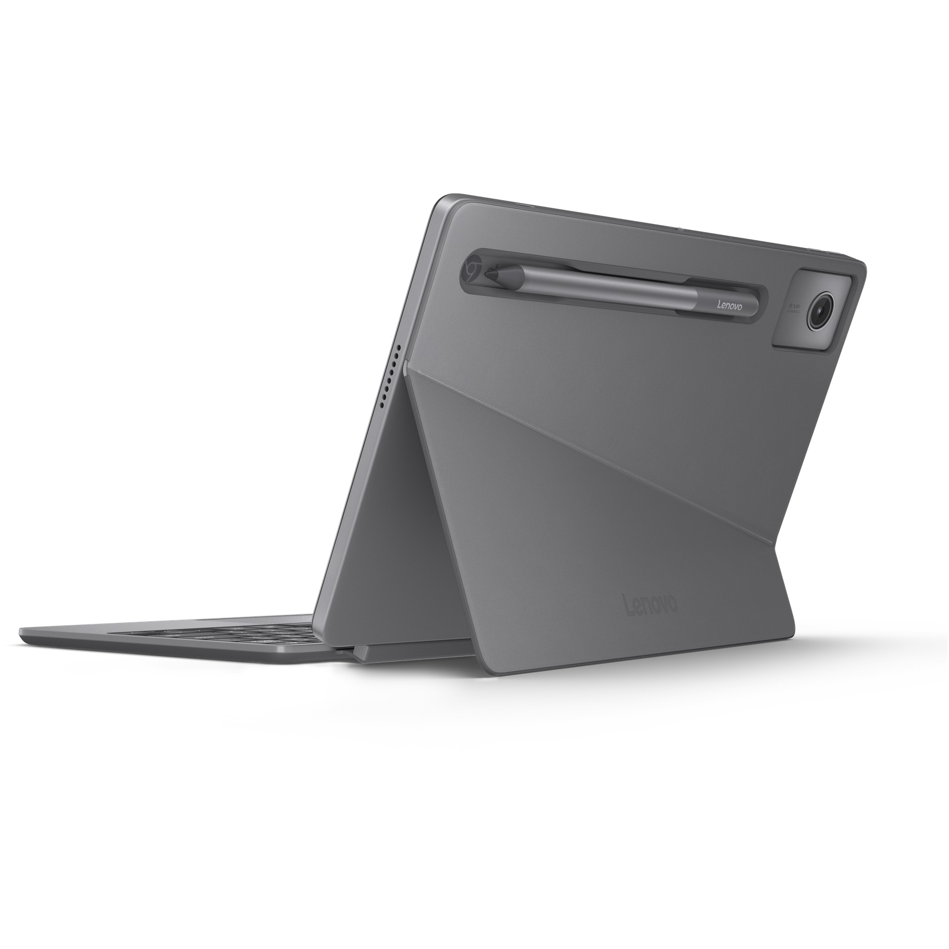 Laptop LENOVO Chromebook Duet 11M889 (10,95", IPS, 1920 × 1200, MediaTek Kompanio 838, 8 GB, 128 GB eMMC, ARM Mali-G57 MC3, njemačka tipkovnica, siva boja)-3
