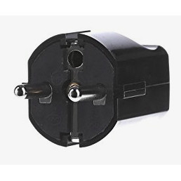 Utičnica BACHMANN Schutzkontaktstecker crna boja-0