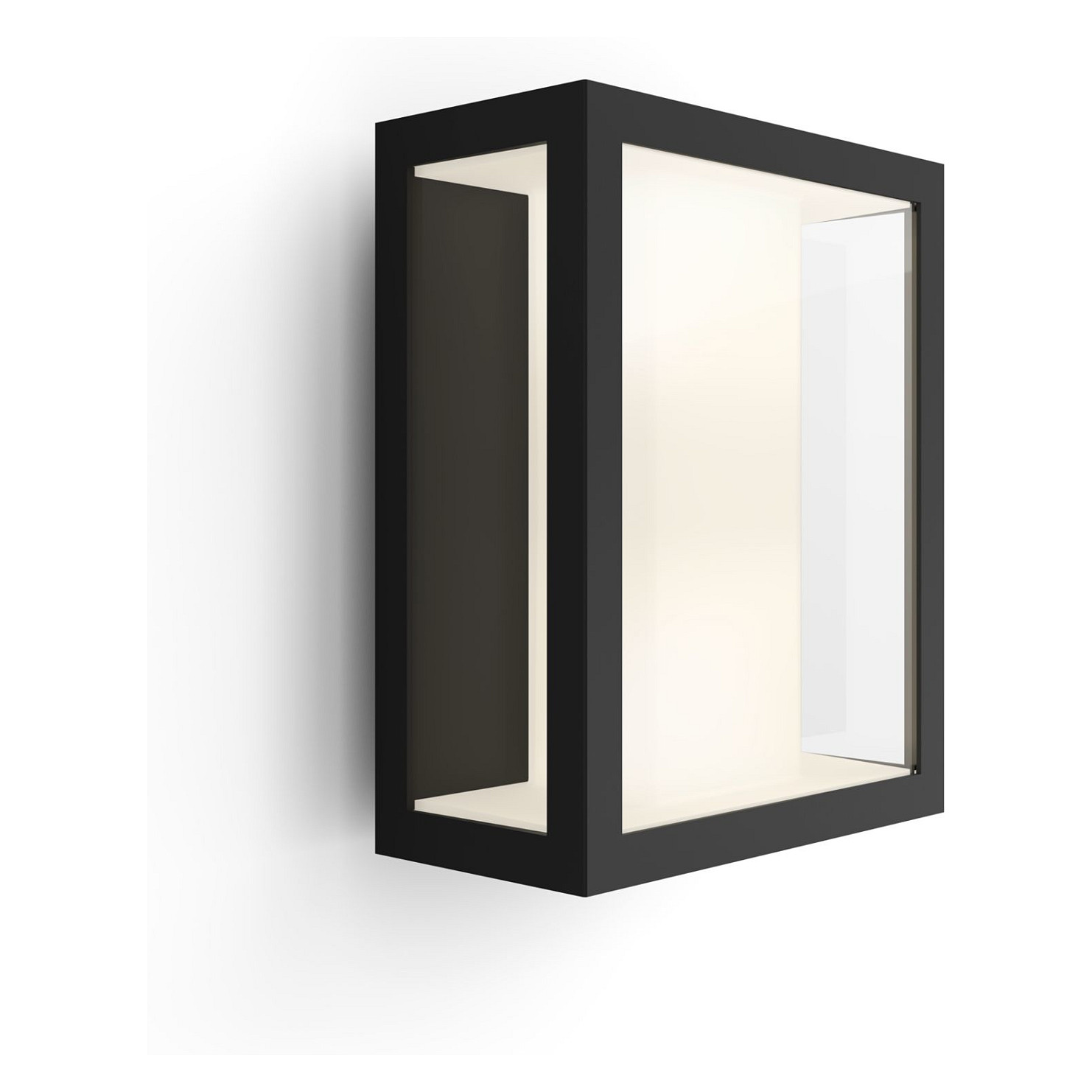 Vanjska zidna svjetiljka PHILIPS Hue Impress Wide, White and Color Ambiance, crna boja-3