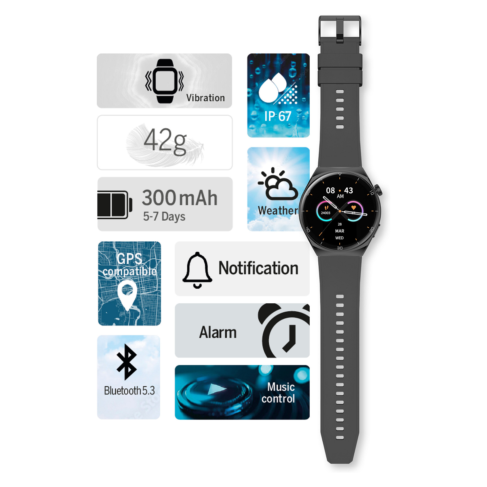 Pametni sat BEA-FON Watch 401-3