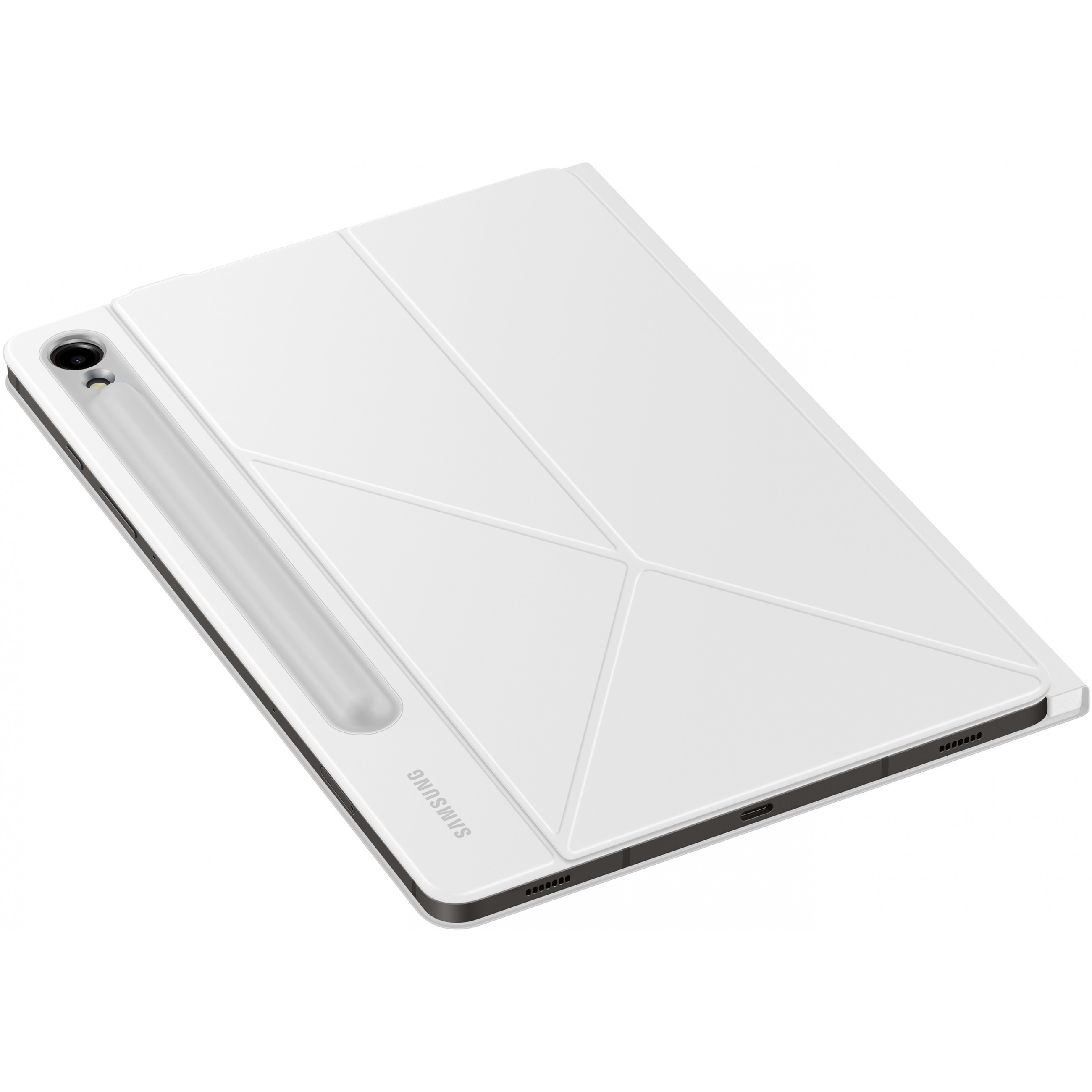 Futrola Samsung Smart Book Cover za Galaxy Tab S9/S9 FE/S10 FE. bijela-5