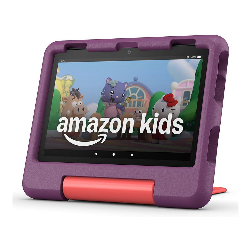 Dječji tablet AMAZON Fire HD 8 Kids (2024) (wifi, 32gb, ljubičasta boja, za djecu od 3-7 godina)-0