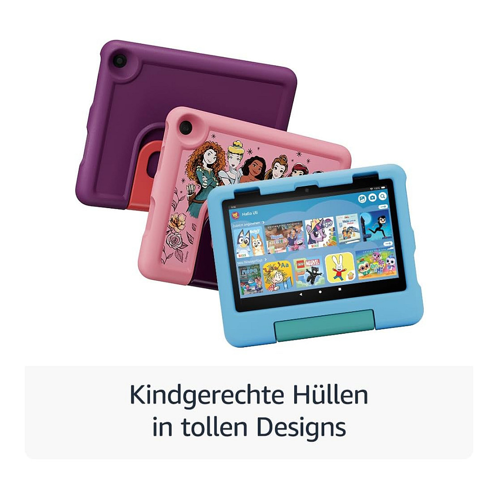 Dječji tablet AMAZON Fire HD 8 Kids (2024) (wifi, 32gb, ljubičasta boja, za djecu od 3-7 godina)-6