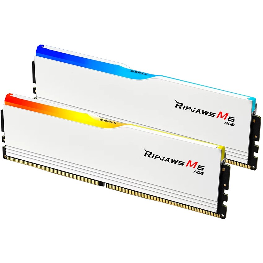 Radna memorija G.SKILL Ripjaws M5 RGB 32GB (2x16GB) DDR5 6000MHz CL30, bijela (F5-6000J3040F16GX2-RM5RW)-2