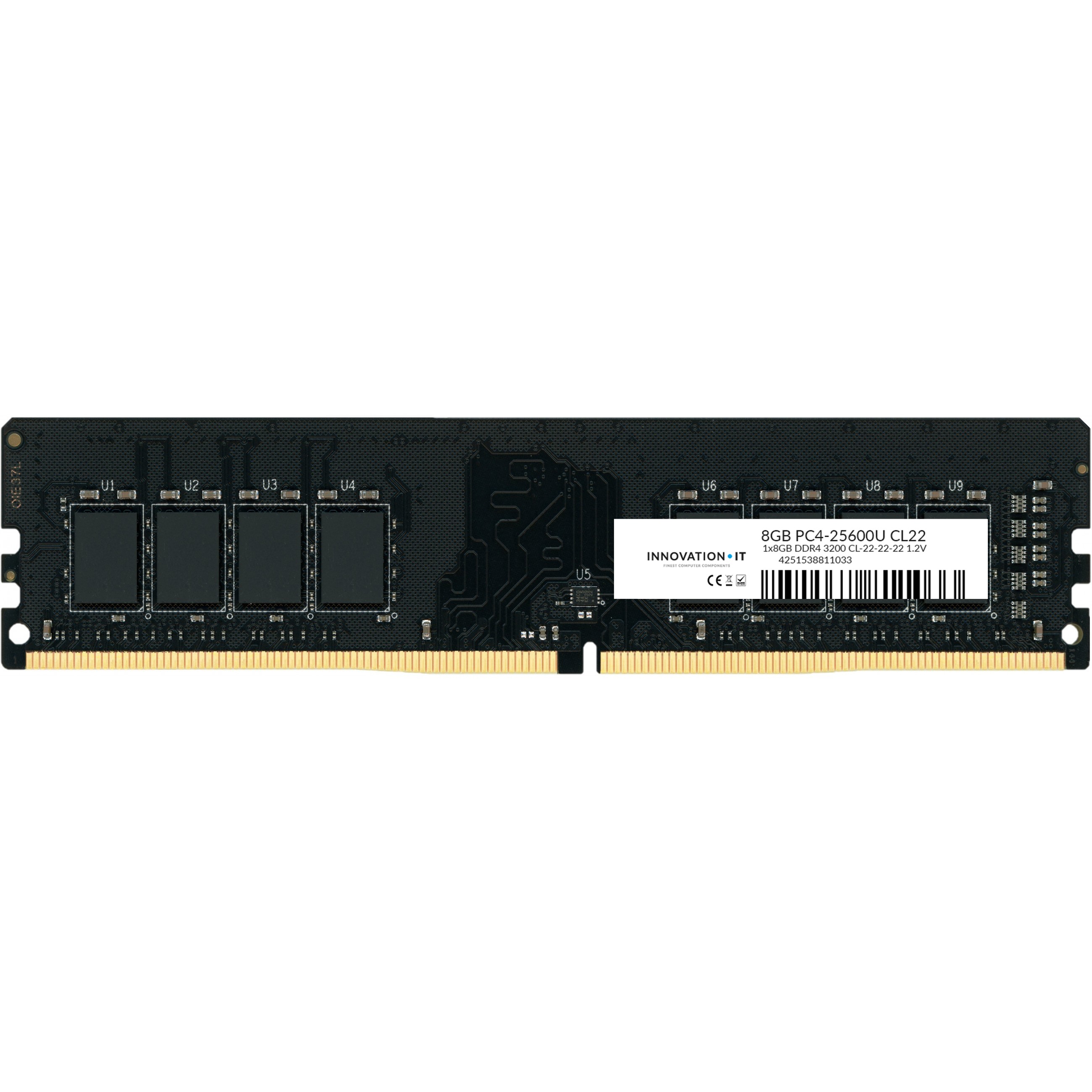 RAM 8GB INNOVATION IT 3200 CL22-22-22 1.2V LD 8-Chip