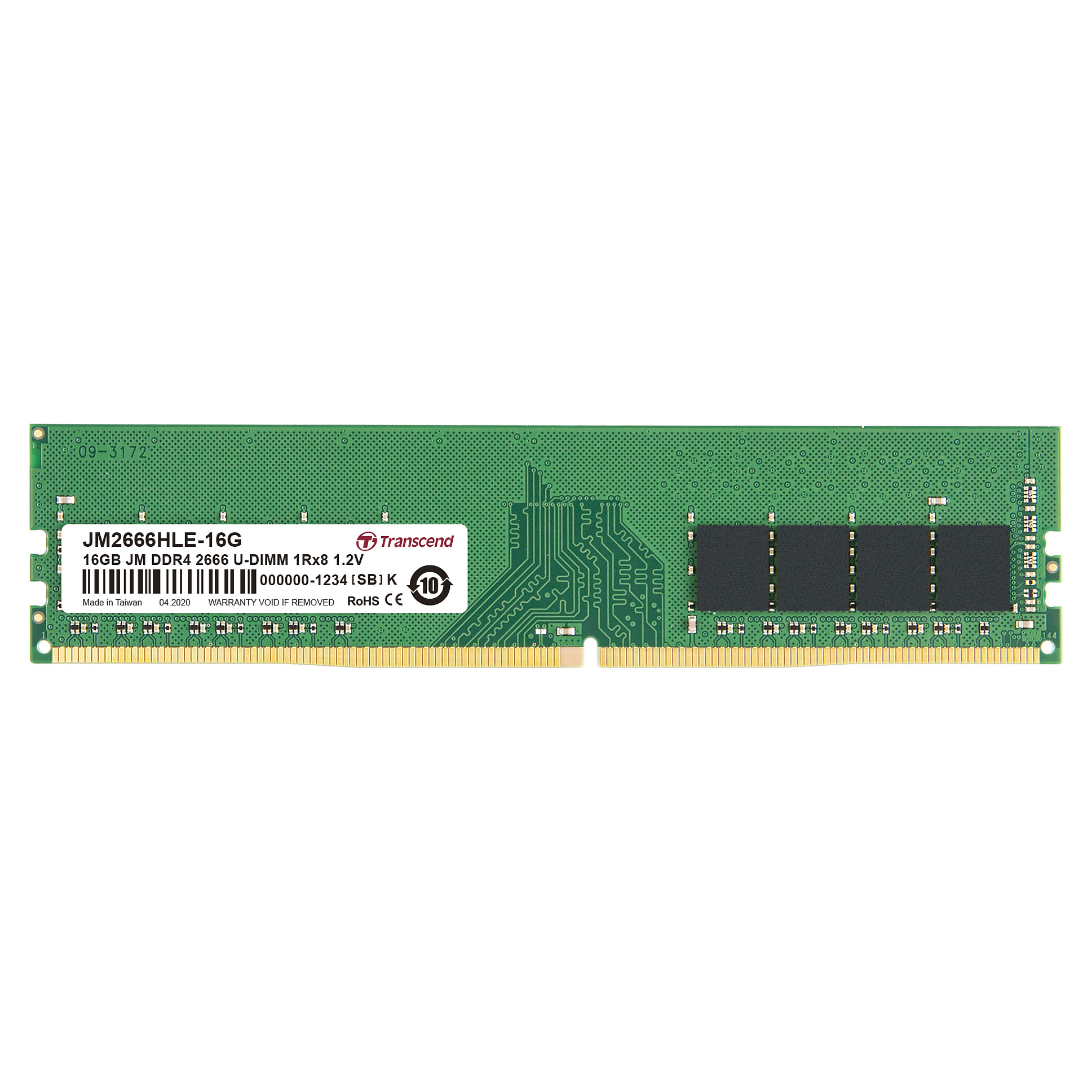 RAM TRANSCEND JM2666HLE-16G 16GB PC 2666 CL19-1