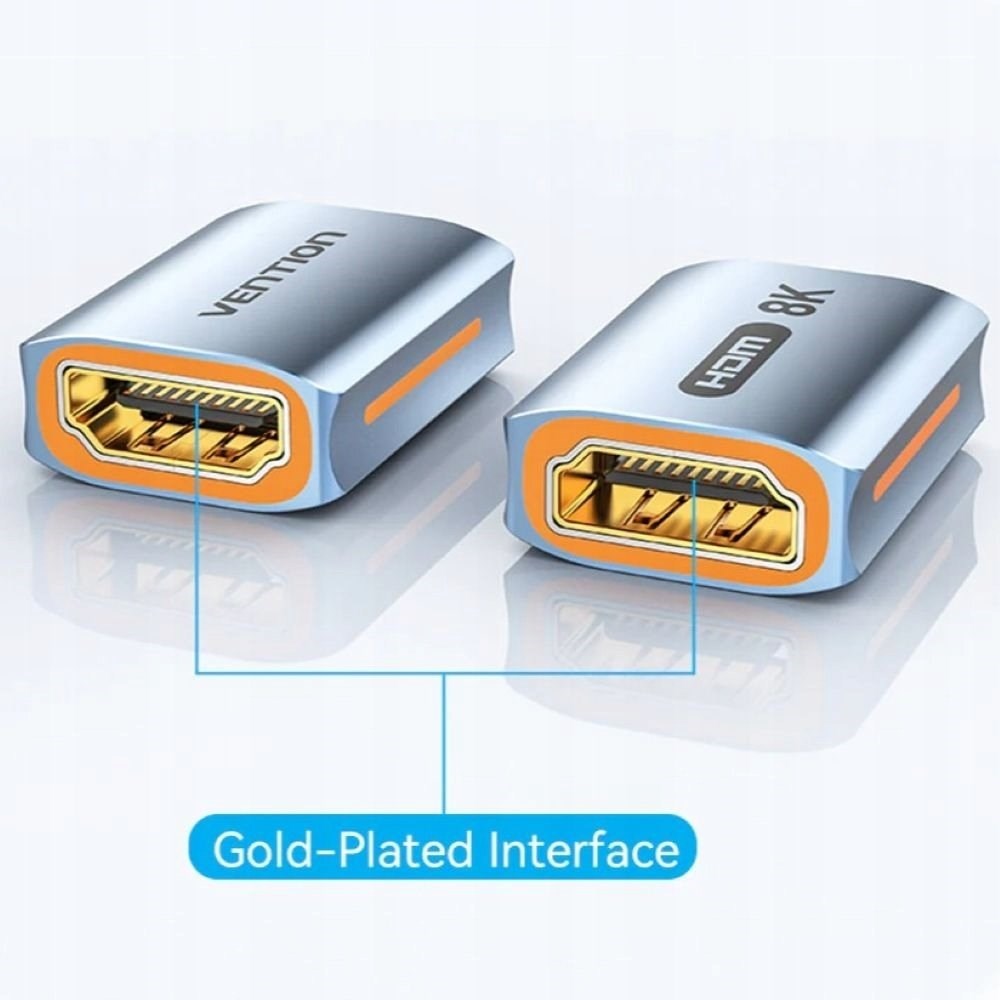 Złączka HDMI-HDMI VENTION 8K@60Hz Aluminium-1