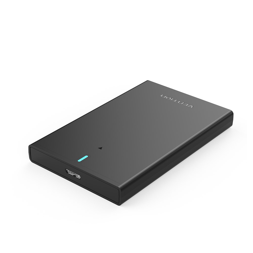 Kućište za tvrdi disk VENTION 2.5 Inch SATA Hard Drive Enclosure (USB 3.0 Micro-B) crna boja