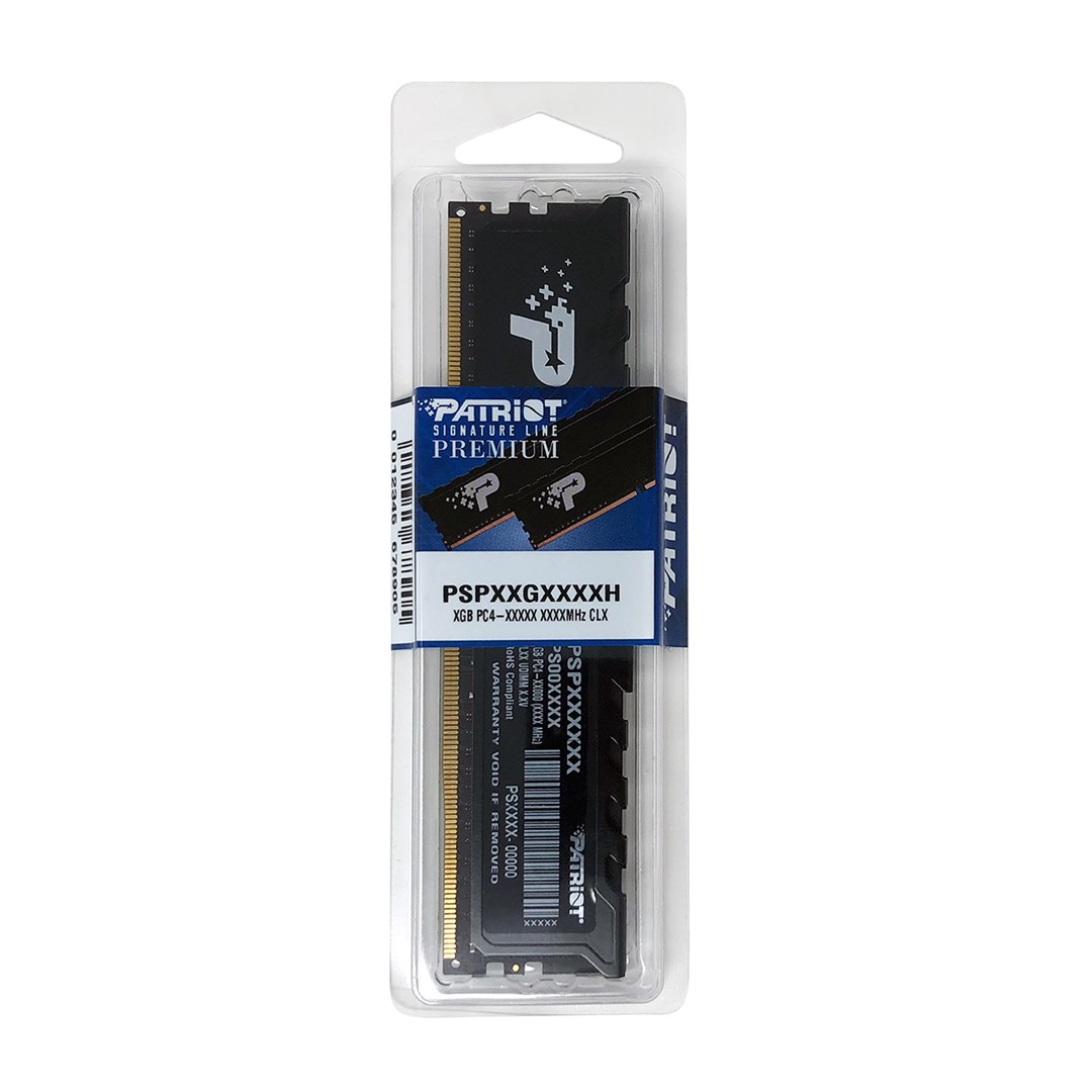 RAM PATRIOT Premium Black DDR4 16GB 3200MHz CL22-3