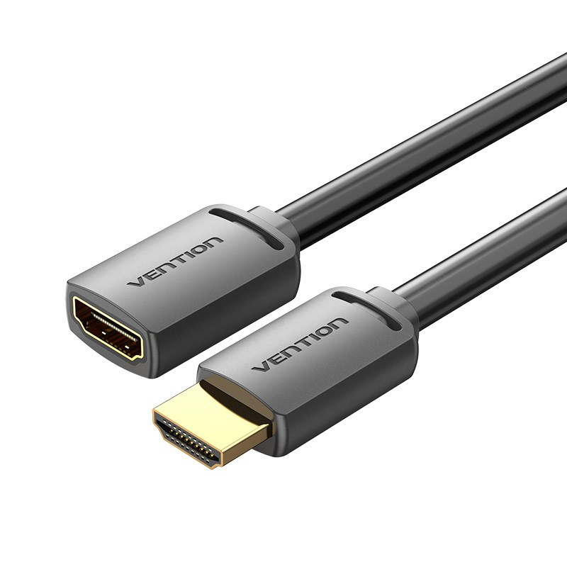 Kabel VENTION HDMI-A Muški to HDMI-A Ženski 4K HD PVC 3M Crni