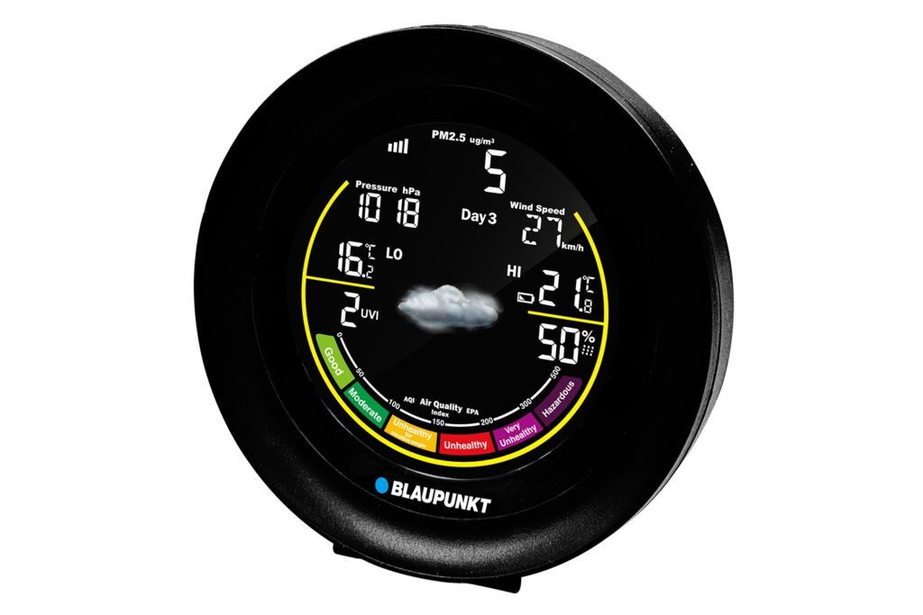 Stanica za vrijeme BLAUPUNKT WS35BK crna boja-2