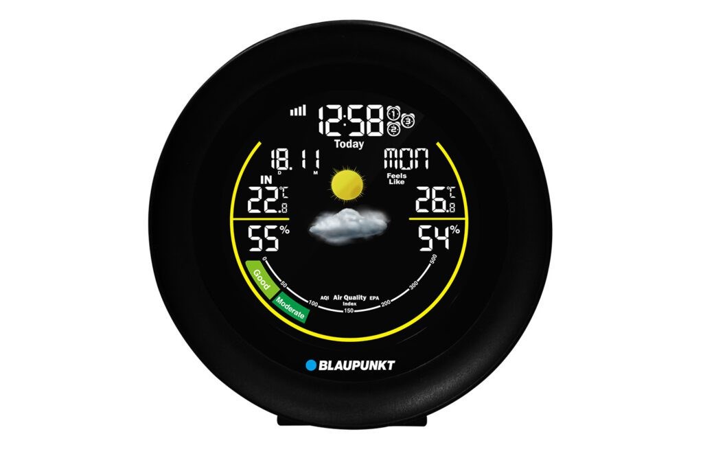 Stanica za vrijeme BLAUPUNKT WS35BK crna boja-1