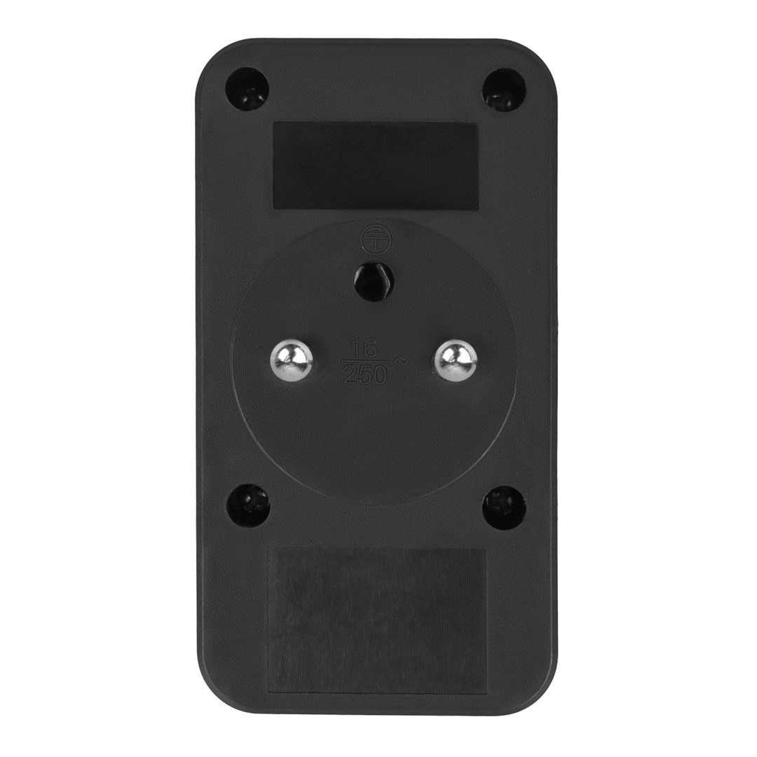 Utičnica Maclean MCE249 F/B splitter s 2 utičnice + 4xUSB (2xUSB A, 2xUSB C PD 20W)-8