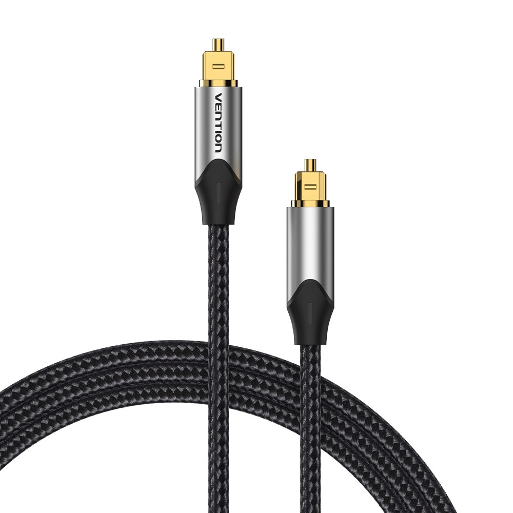 Kabel VENTION Vention Optical Fiber Audio Cable (3m, aluminijski)-2