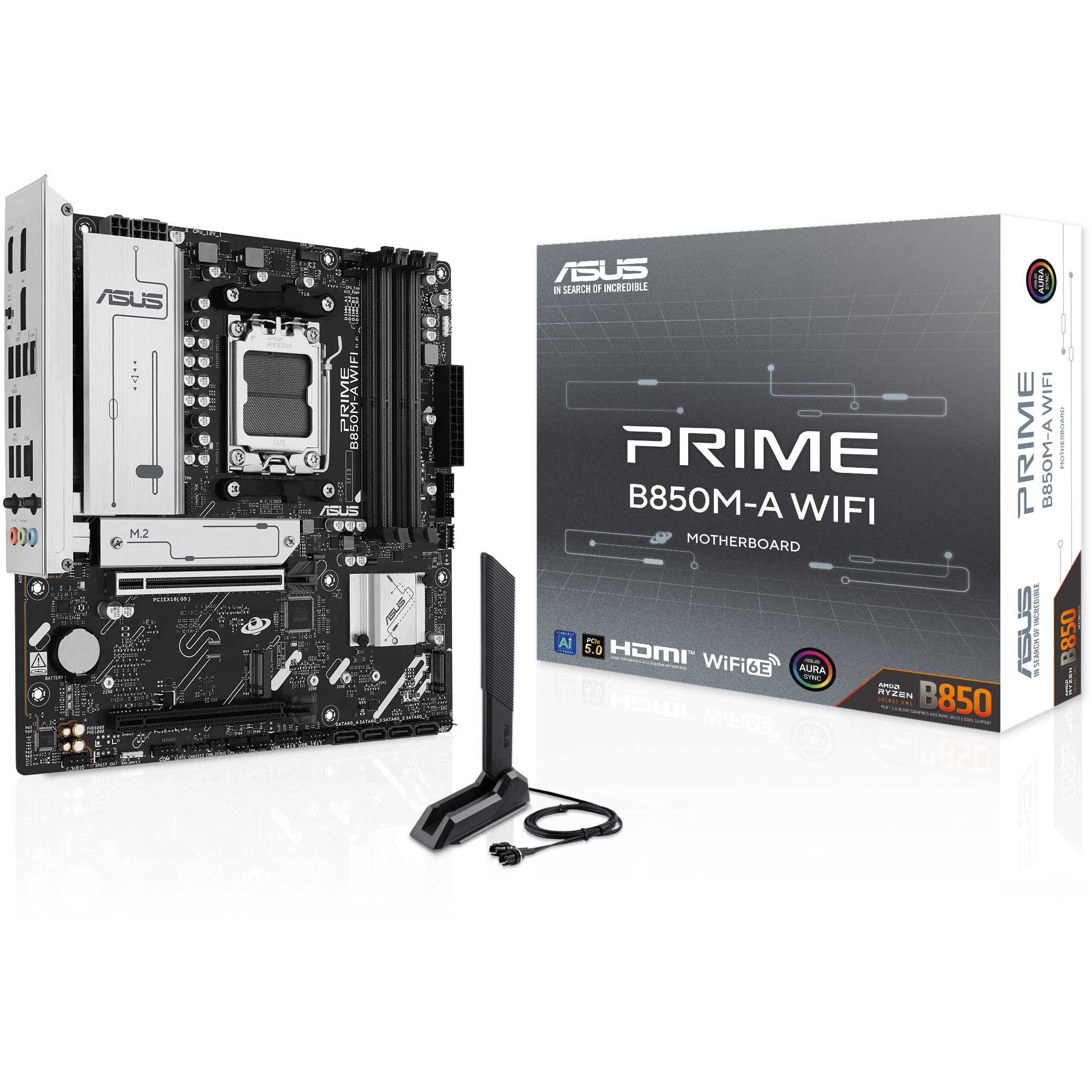 Matična ploča ASUS PRIME B850M-A WIFI AMD B850 Socket AM5 micro ATX-0