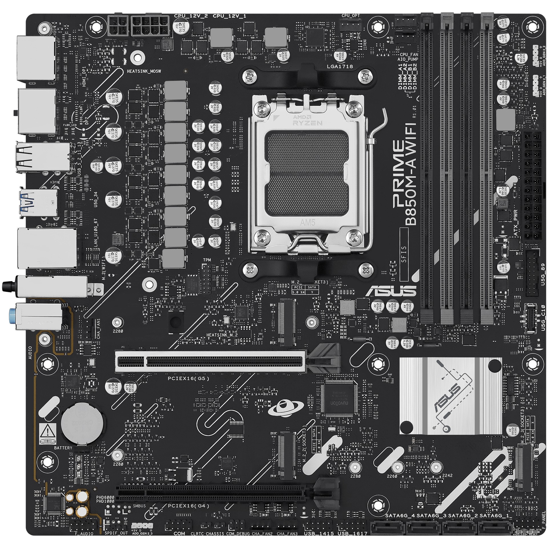 Matična ploča ASUS PRIME B850M-A WIFI AMD B850 Socket AM5 micro ATX-1