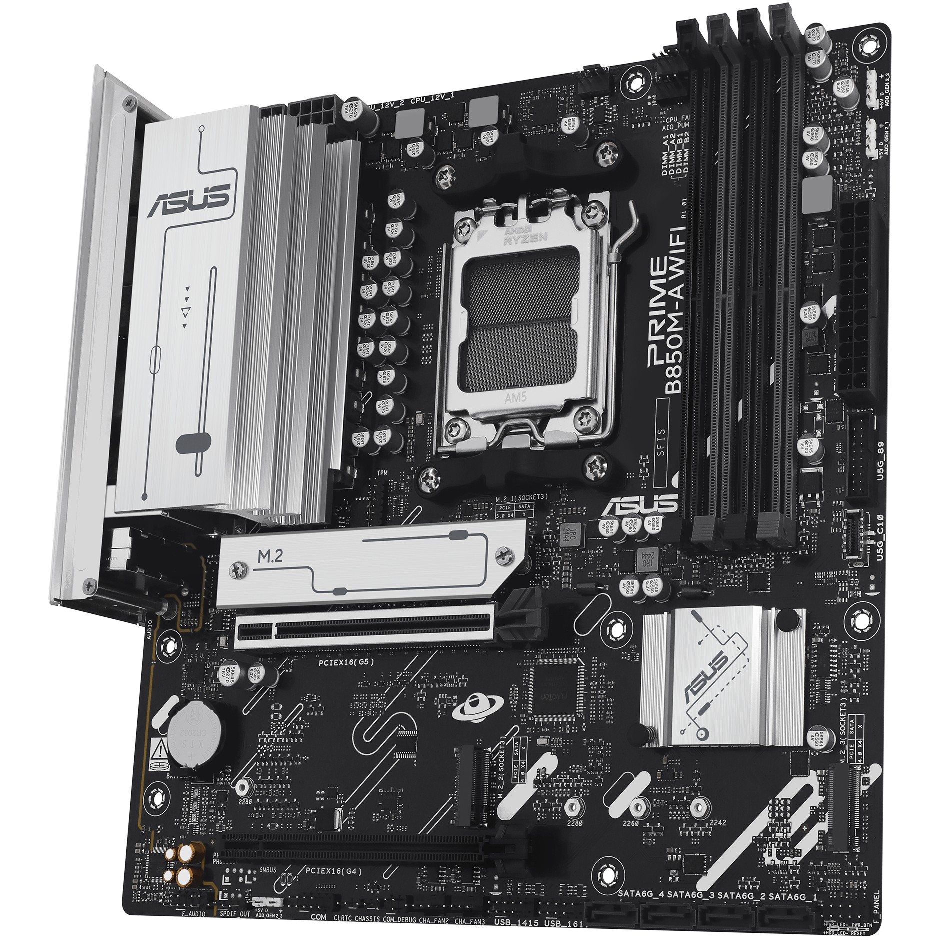 Matična ploča ASUS PRIME B850M-A WIFI AMD B850 Socket AM5 micro ATX-5