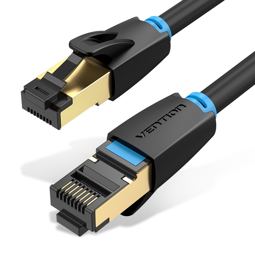 Kabel VENTION Cat.8 SFTP Patch 3M crna boja