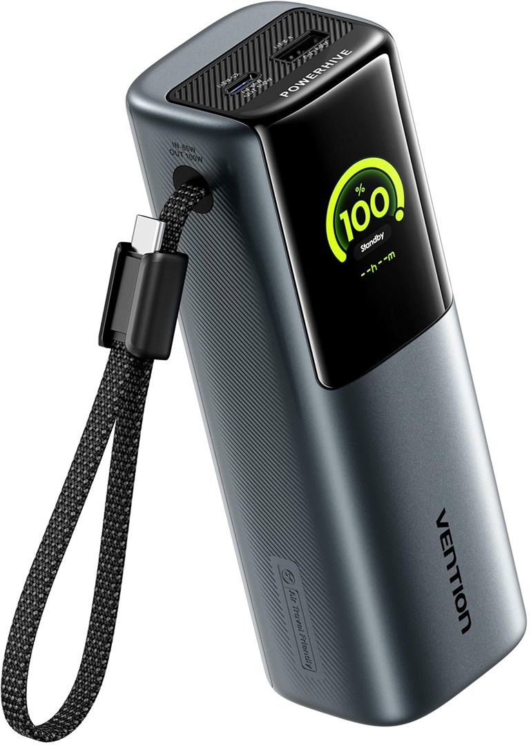 Powerbank VENTION Powerhive Series 20000mAh 165W + kabel USB-C 240W