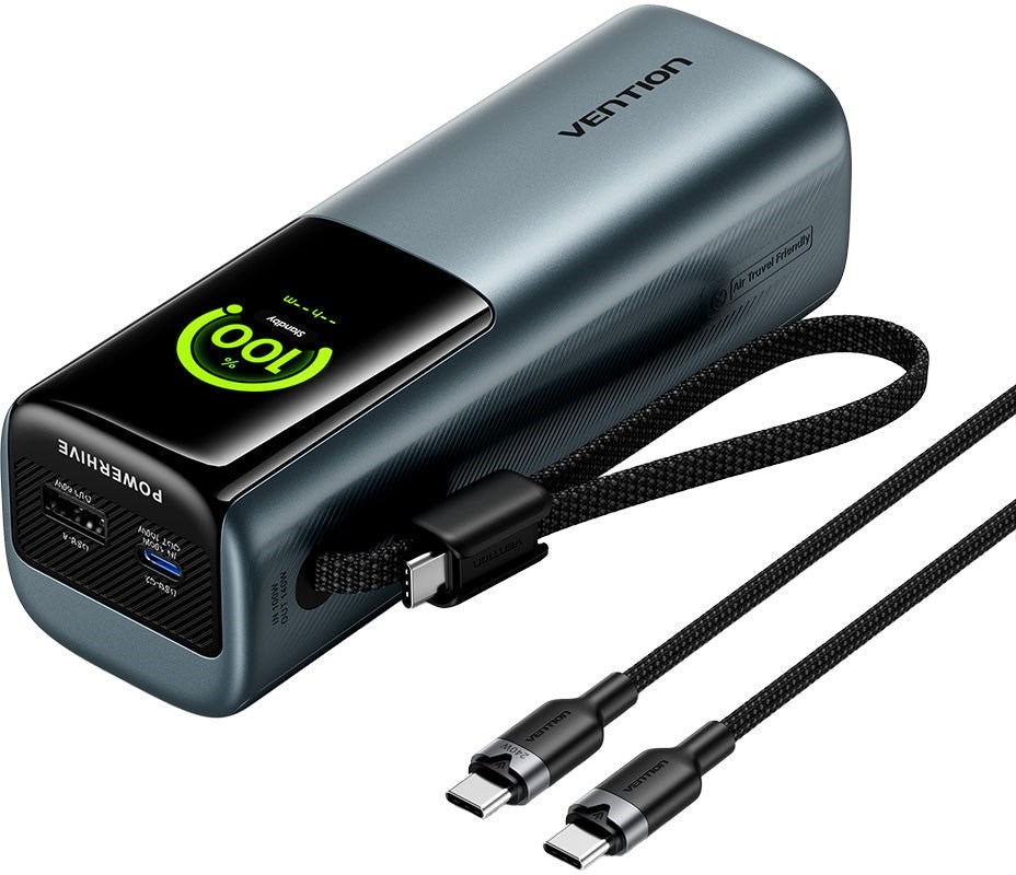 Powerbank VENTION Powerhive Series 27000mAh 200W + kabel USB-C 240W-0