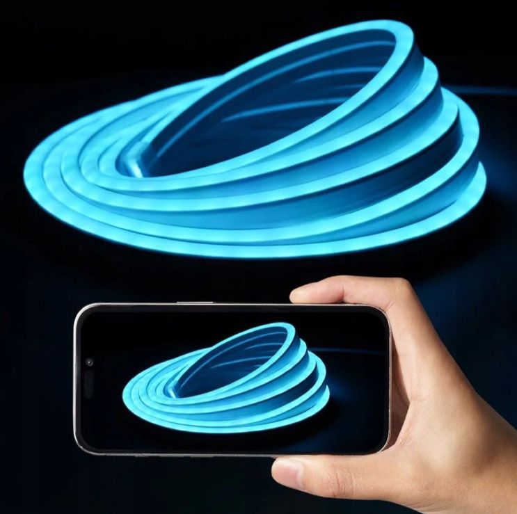 Traka LED VENTION Silicone Neon 5m s IR daljinskim upravljačem i DC 12V napajanjem-9