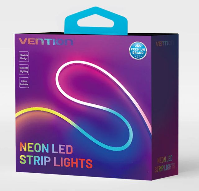 Traka LED VENTION Silicone Neon 5m s IR daljinskim upravljačem i DC 12V napajanjem-2