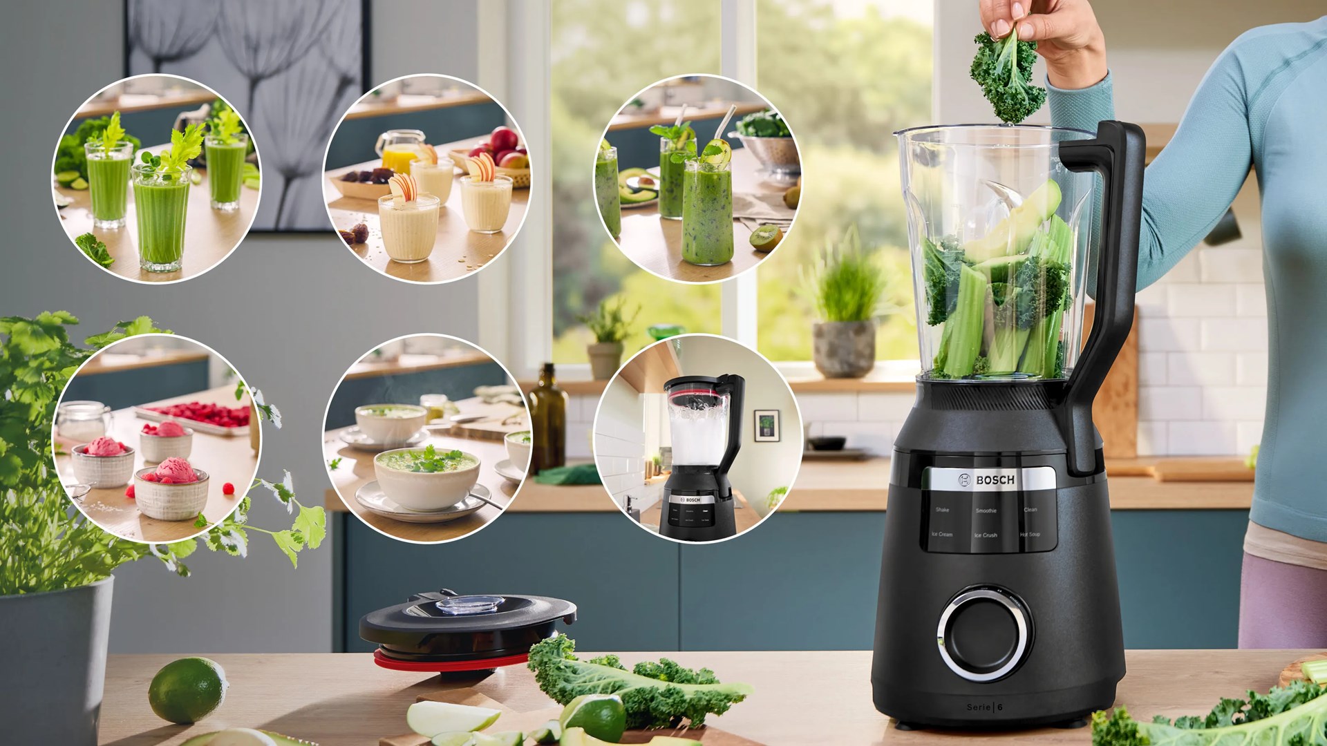 Blender BOSCH Serie 6 MMB6652B 2 L 1800 W crna boja-4
