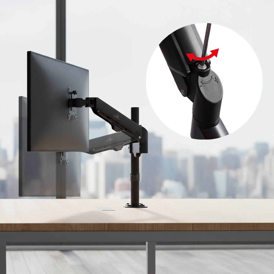 Držač monitora → MACLEAN → MONITOR MOUNT, GAS SPRING MC-135-11