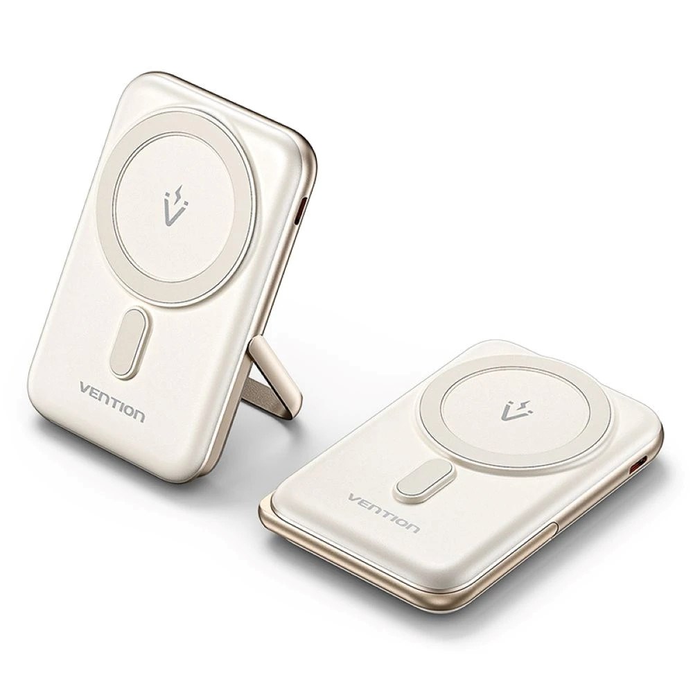 Powerbank VENTION Bezprzewodowy magnetyczni 20W PD 10000 mAh bijeli-1