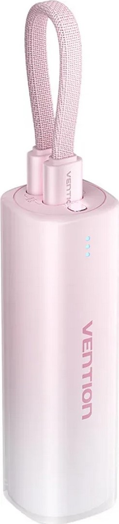 Powerbank VENTION 20W PD USB-C Lightning 5000 mAh roza gradient-0
