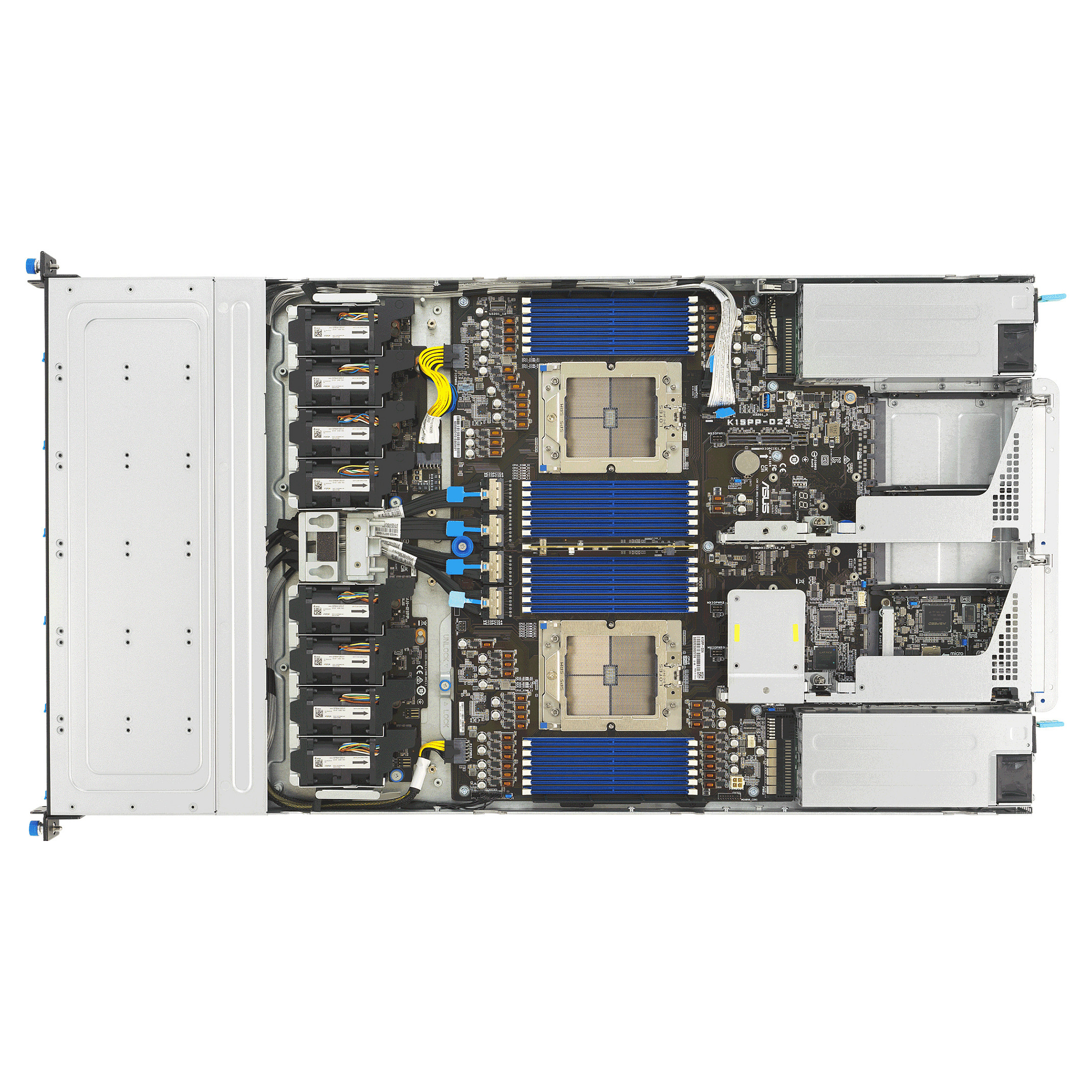 Platforma ASUS Rack (1U) AMD RS700A-E13-RS12U-8