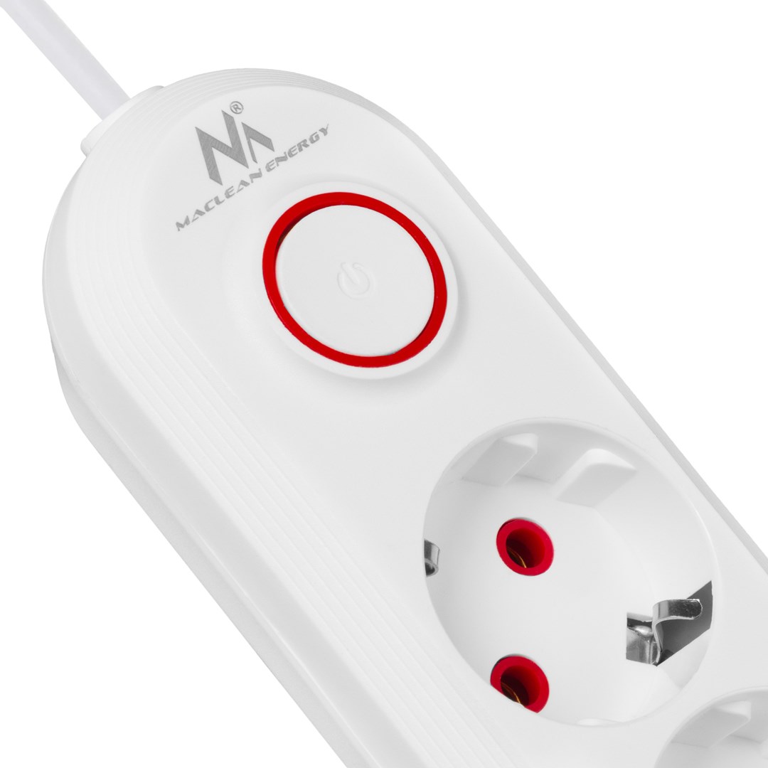 Produžni kabel MACLEAN MCE394 W 3 utičnice-4