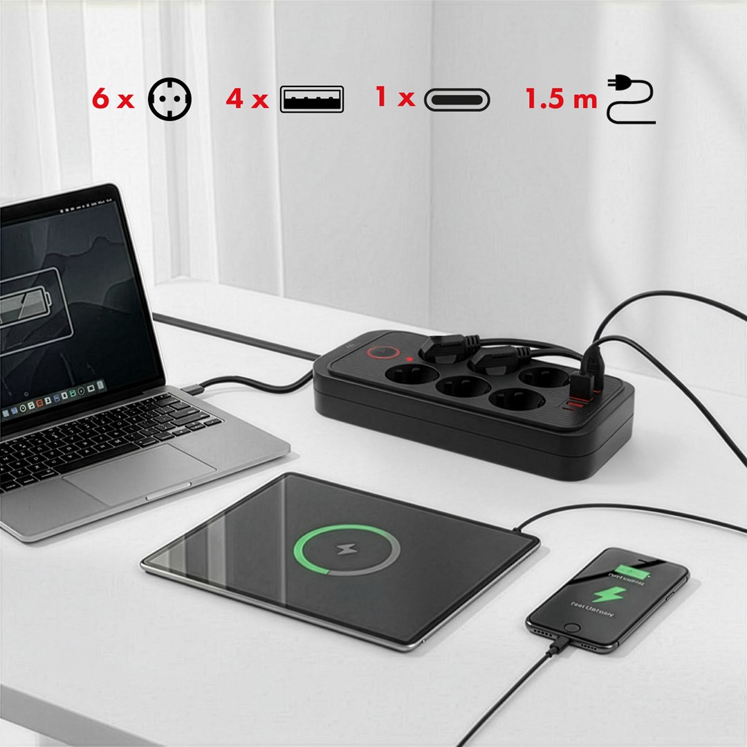 Produžni kabel MACLEAN POWER STRIP MCE389 B 6 utičnica-8