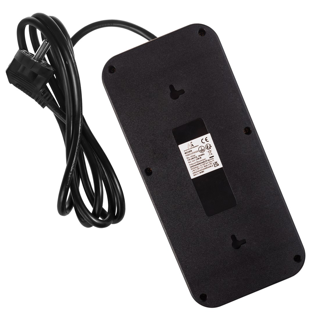 Produžni kabel MACLEAN POWER STRIP MCE389 B 6 utičnica-2