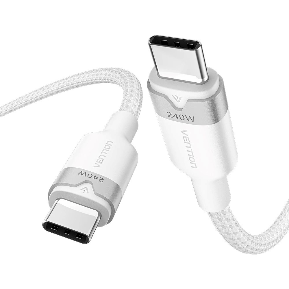 Kabel VENTION Vention USB 2.0 5A 240W 1m BK USB-C to C-1