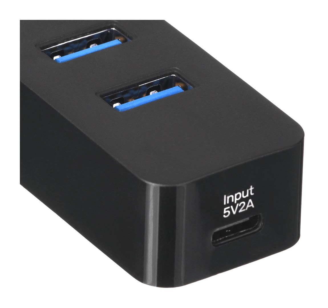 HUB UNITEK H1117B USB-C 4XUSB-A 3.1, ACTIVE, 10 WATT-2