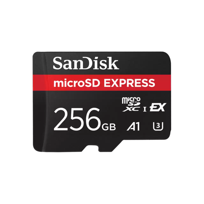 microSD kartica SANDISK 256GB Express NVMe UHS-I-1