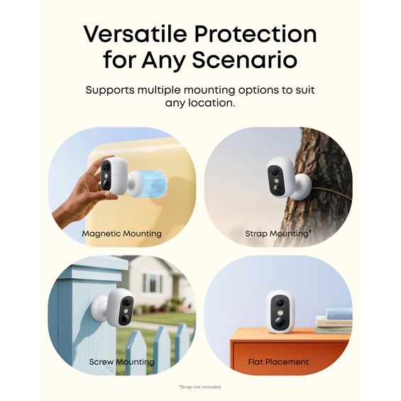 Security kamera ANKER EufyCam C35 komplet 4 kamere + baza-10
