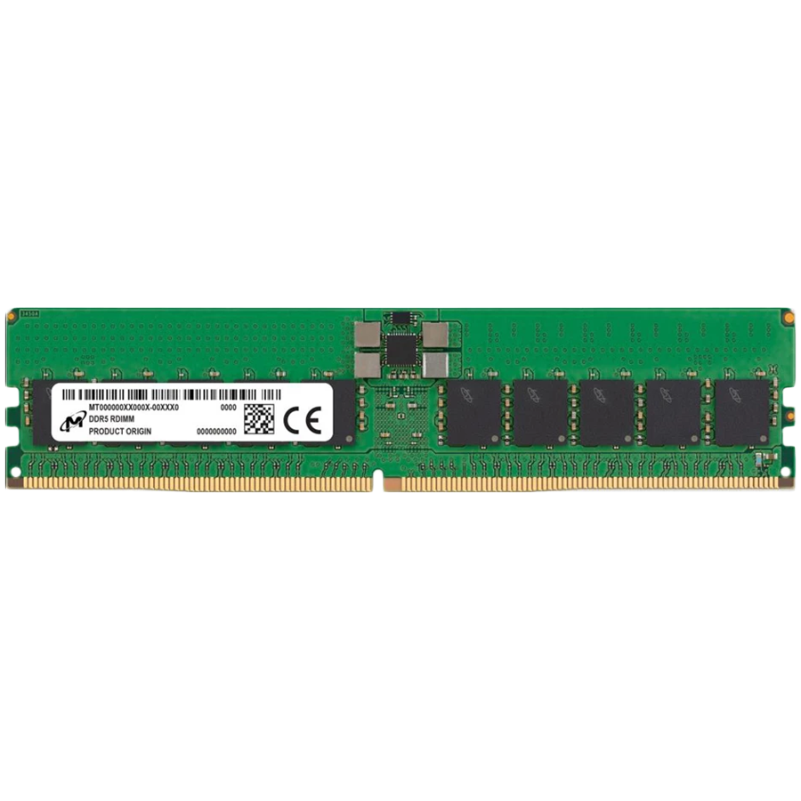RDIMM memorija MICRON MTC40F2046S1RC64BD2R (64GB, DDR5, 6400MHz, ECC, CL52)-0
