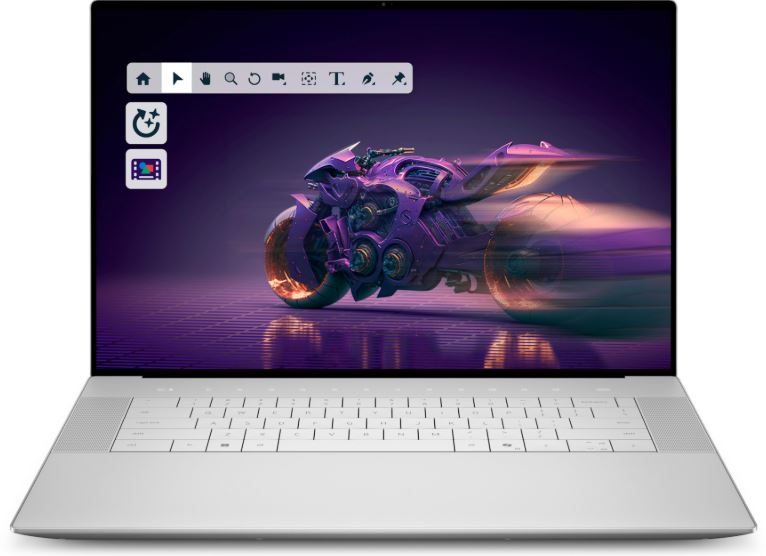 Laptop DELL 16 Premium DA16250 (16,3", FHD+, Intel Core Ultra 7 255H, 32GB, 1TB SSD, NVIDIA GeForce RTX 5060 8GB, Windows 11 Pro, Non-HR tipkovnica, srebrna boja)-0