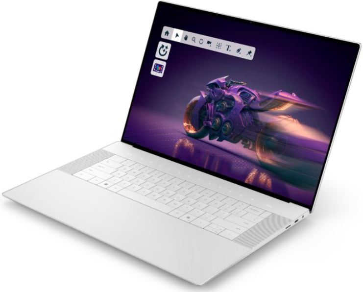 Laptop DELL 16 Premium DA16250 (16,3", FHD+, Intel Core Ultra 7 255H, 32GB, 1TB SSD, NVIDIA GeForce RTX 5060 8GB, Windows 11 Pro, Non-HR tipkovnica, srebrna boja)-2