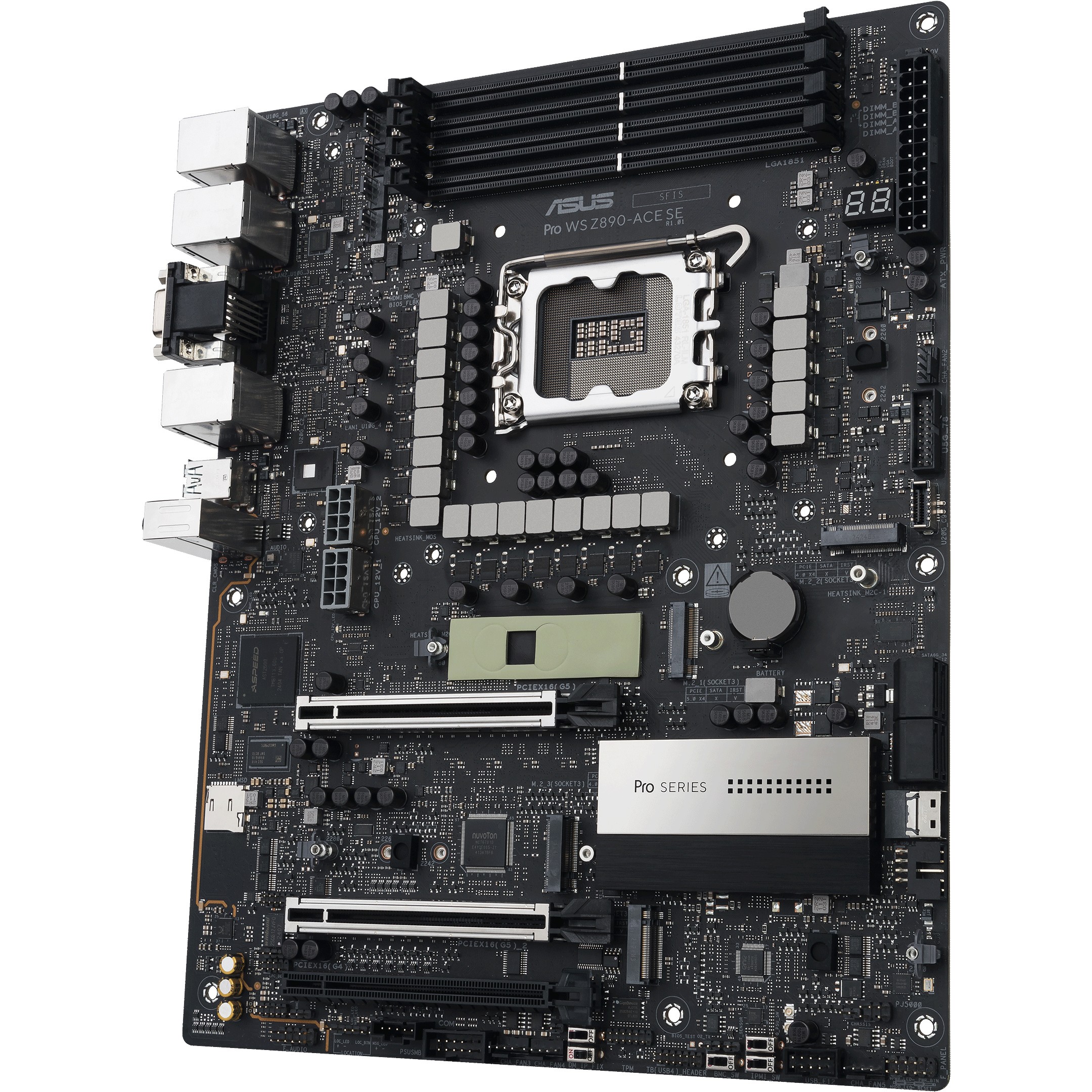 MB ASUS PRO WS Z890-ACE SE (Intel.1851.DDR5.mATX)-2