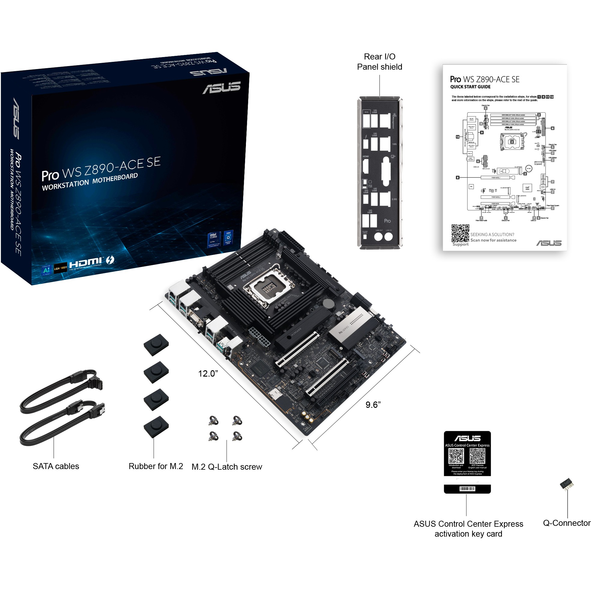 MB ASUS PRO WS Z890-ACE SE (Intel.1851.DDR5.mATX)-4