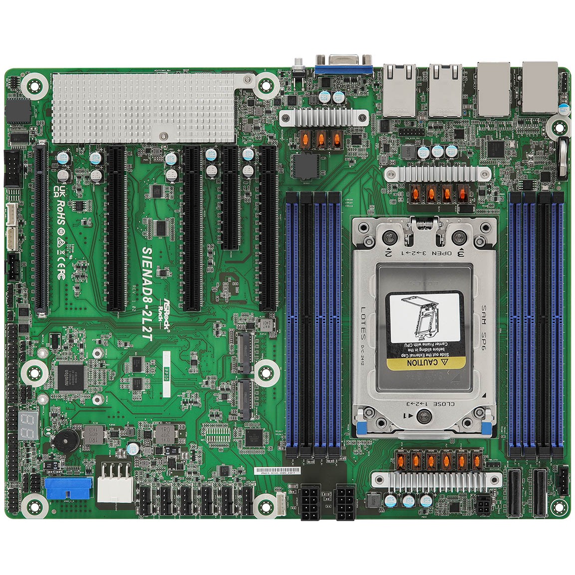 Mainboard ASROCK SIENAD8-2L2T ATX Sockel SP6 Single