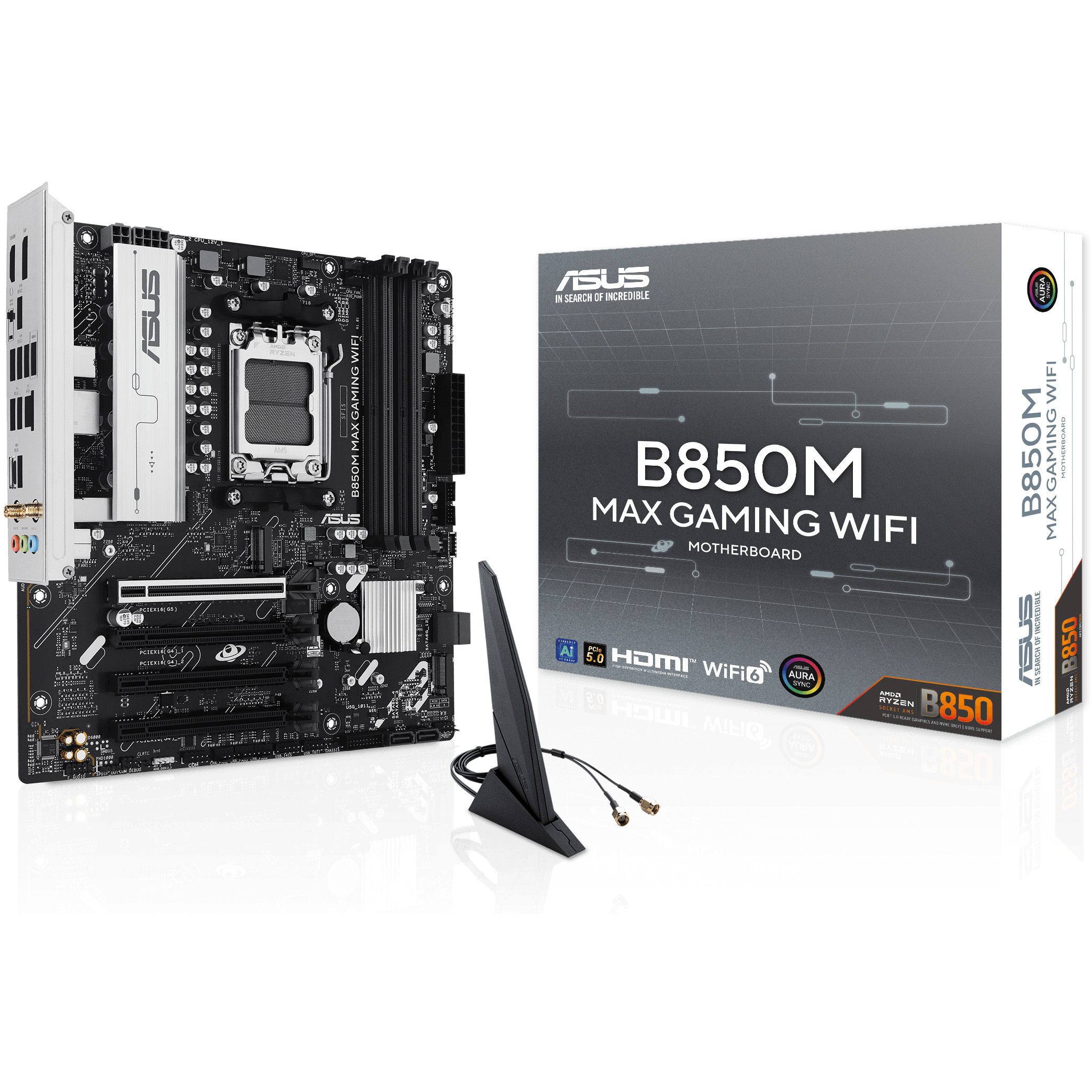 MBOARDS ASUS B850M MAX GAMING WIFI