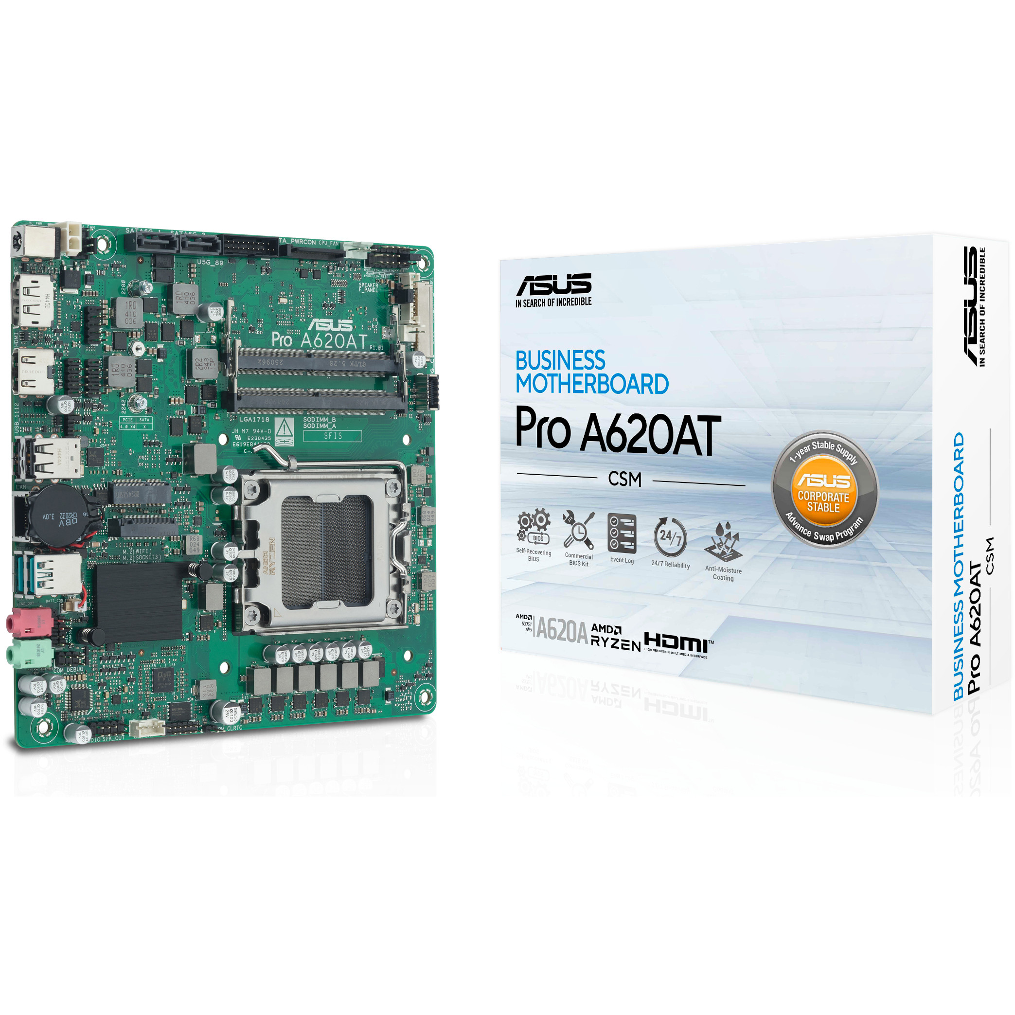 MB ASUS PRO A620AT-CSM-1