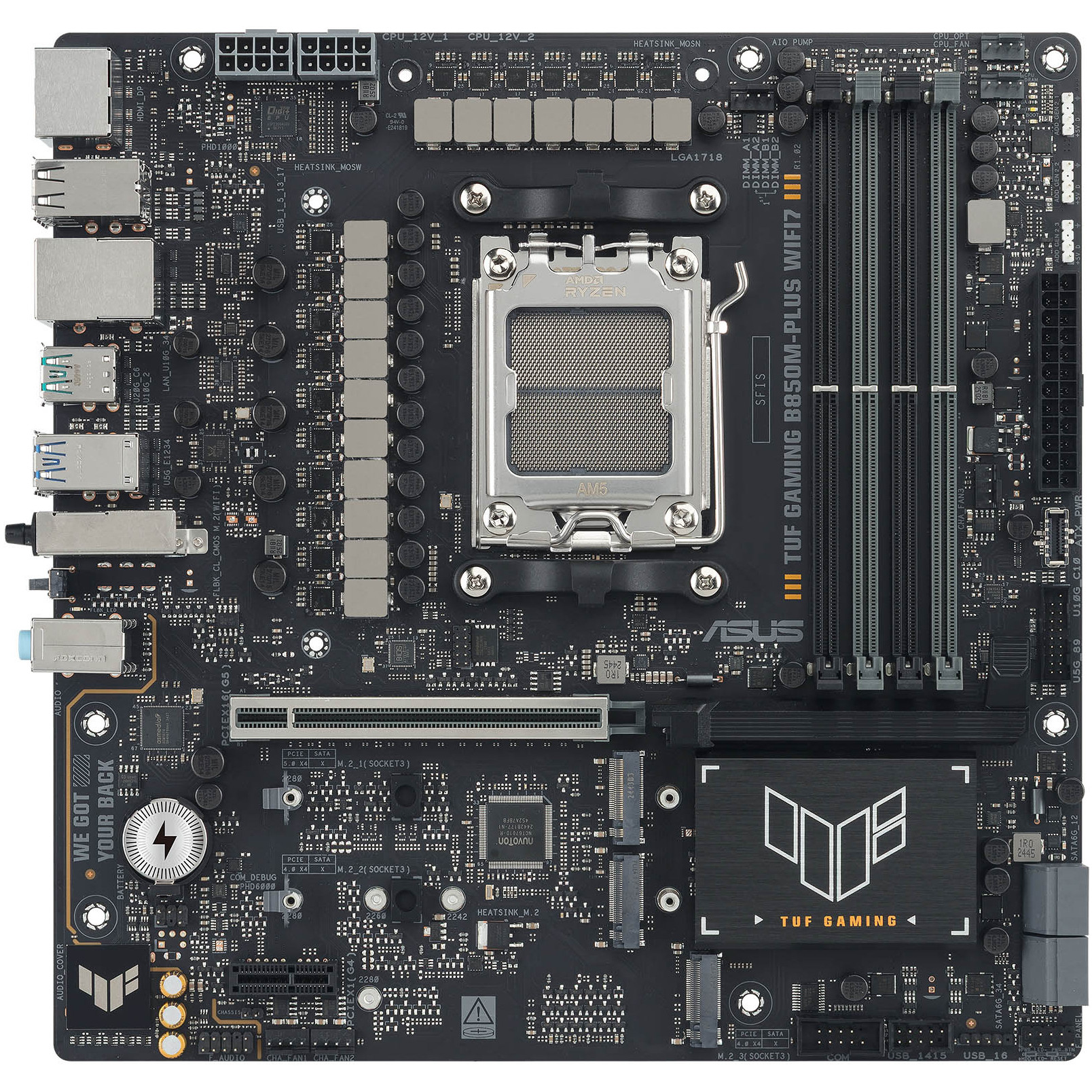 MBO ASUS TUF GAMING B850M-PLUS WIFI7-8